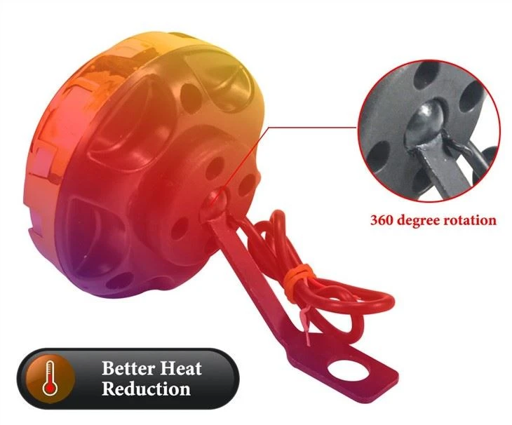 Motorcycle LED Projector Lens External Spotlight